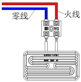 加热器在三相四线电路的连接方法(图1)